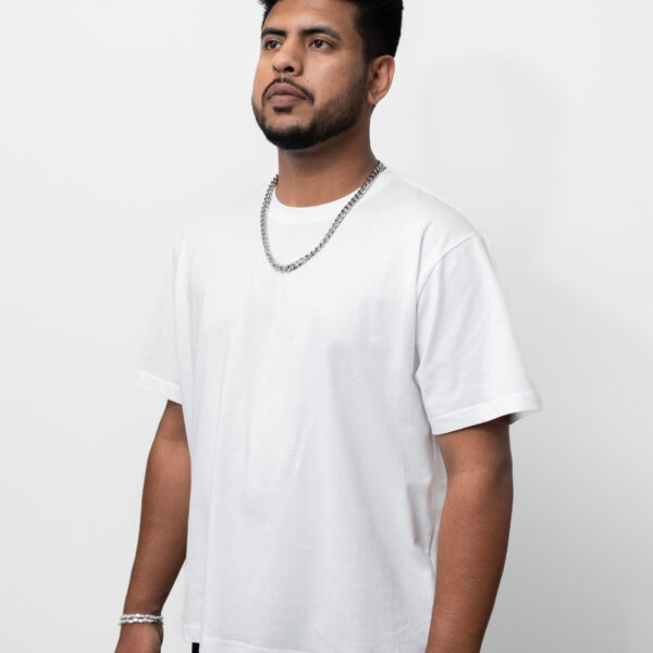 Solid white Premium Heavyweight Cotton T-Shirt
